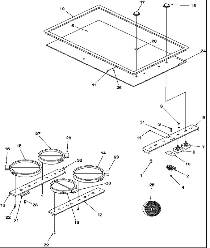 Diagram for AK2H30 (BOM: P8597804S)