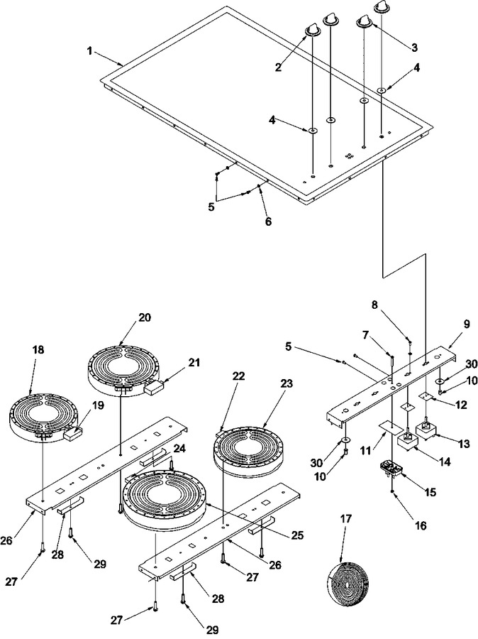 Diagram for CAK2H30E2 (BOM: P1131596NE)
