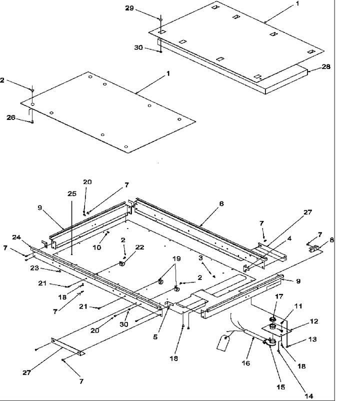 Diagram for AK3H30HRW (BOM: P1119911S)