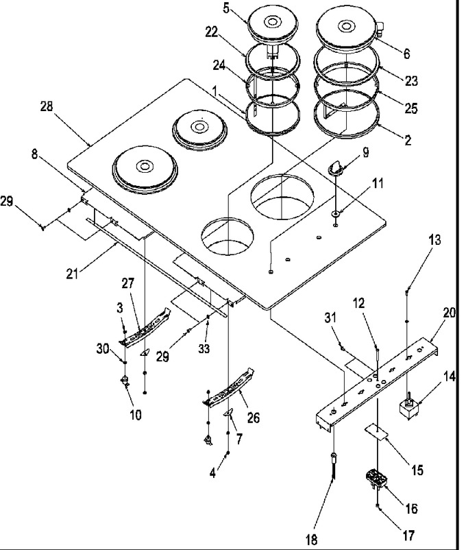 Diagram for AKE30 (BOM: P8597901S)