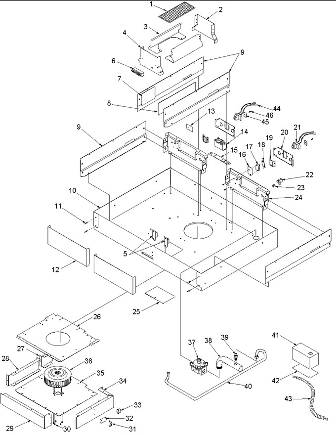 Diagram for AKGD3050CC (BOM: P1131633NCC)