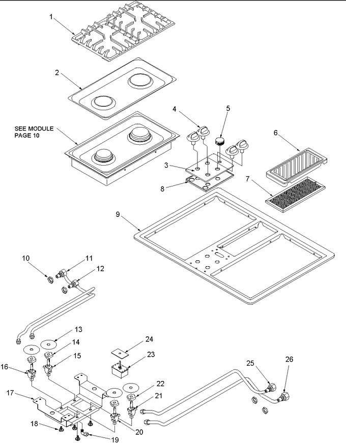 Diagram for AKGD3050CC (BOM: P1131633NCC)