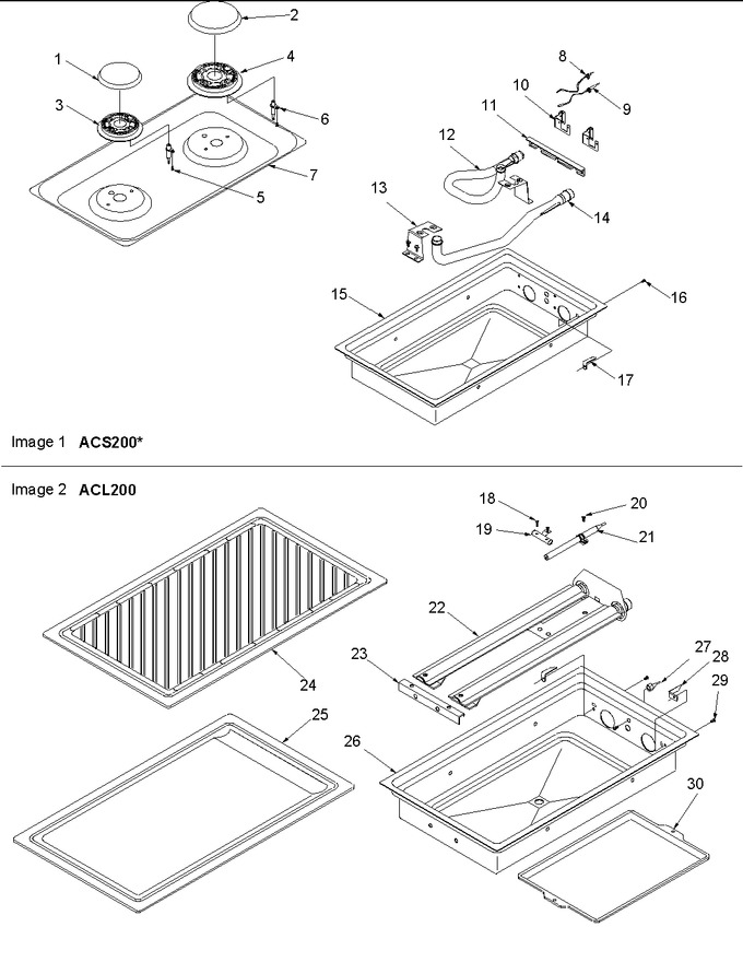 Diagram for AKGD3050CC (BOM: P1131632NCC)