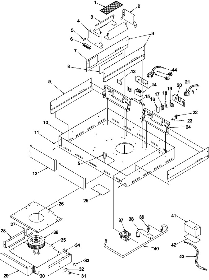 Diagram for AKGD3060E (BOM: P1131629NE)