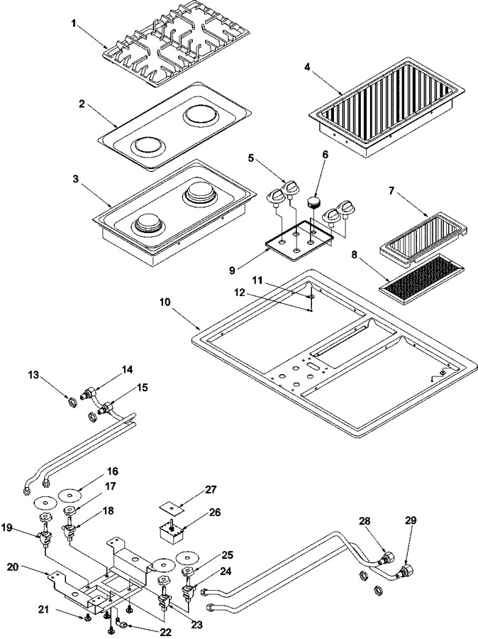 Diagram for AKGD3060SS (BOM: P1131629NSS)