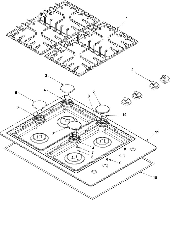Diagram for AKS3050SS (BOM: PAKS3050SS1)