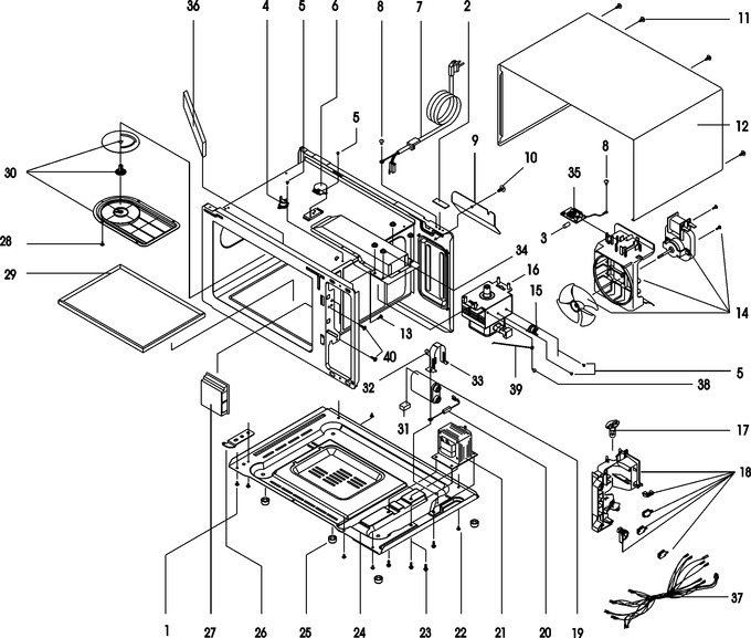 Diagram for ALD10D (BOM P1331011M)
