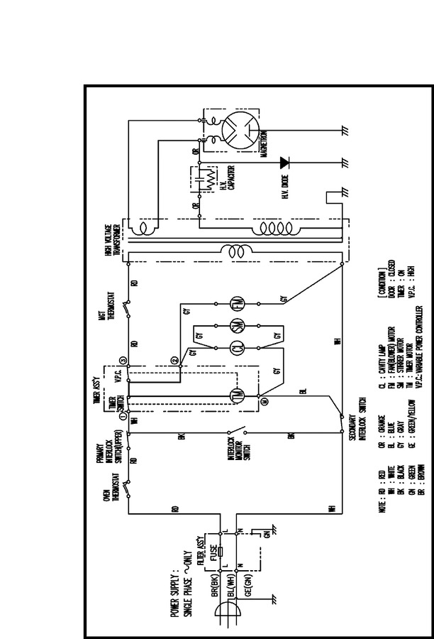 Diagram for ALD10DT (BOM: P1331001M)