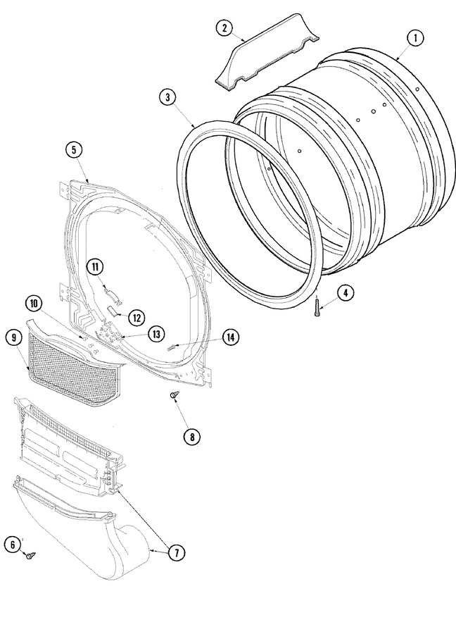Diagram for DLE330RCW