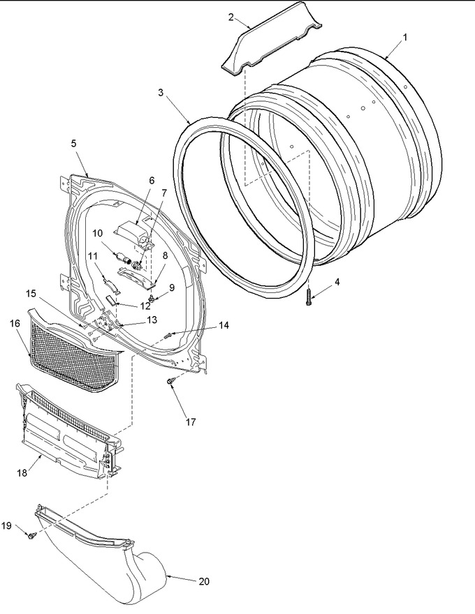 Diagram for ALE643RAC (BOM: PALE643RAC)