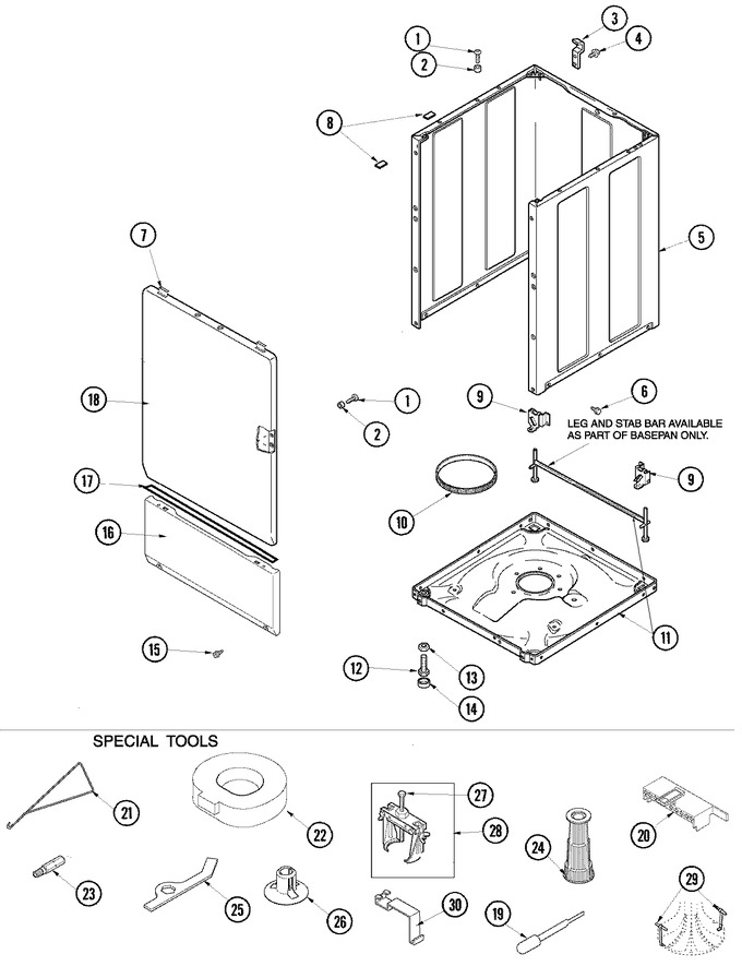Diagram for ALW540RAC