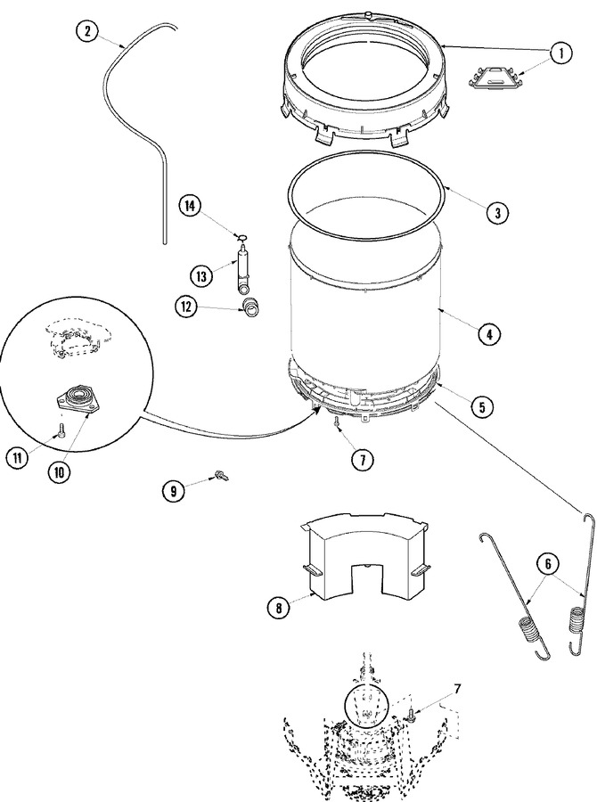 Diagram for ALW540RAC