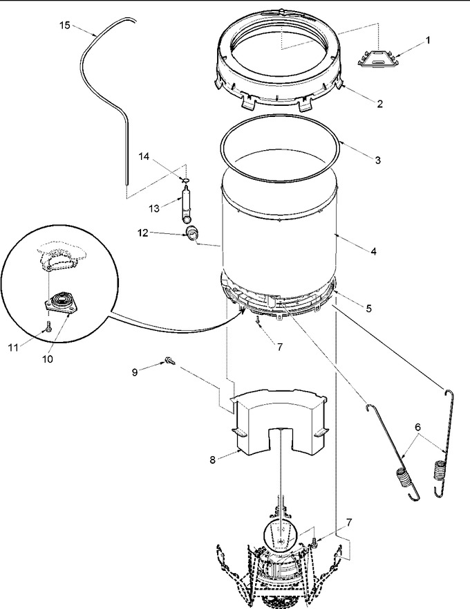 Diagram for ALW210RMW (BOM: PALW210RMW1)