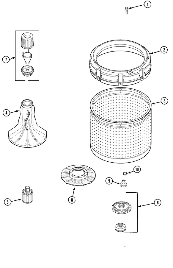 Diagram for ALW540RAC