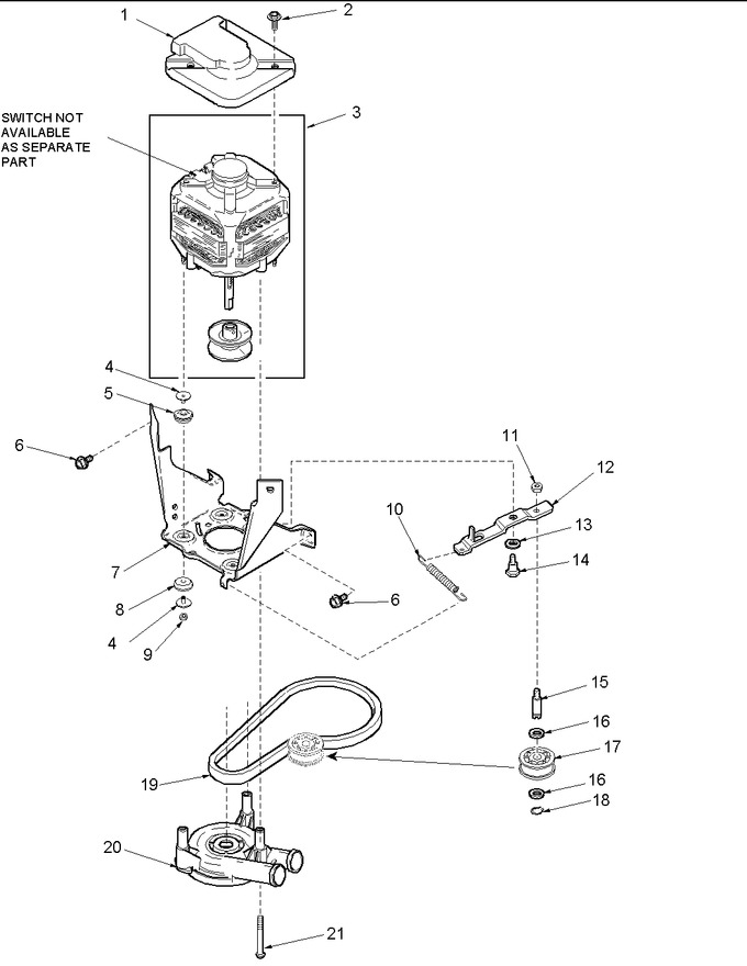 Diagram for ALW450QAW (BOM: PALW450QAW1)