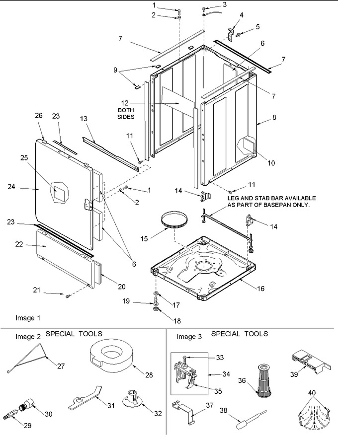 Diagram for ALW450QAW (BOM: PALW450QAW1)