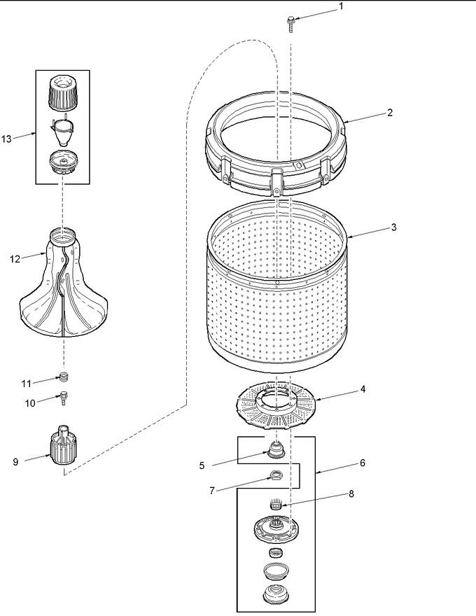 Diagram for ALW780QAC (BOM: PALW780QAC1)