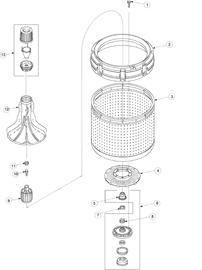 Diagram for ALW895SAW (BOM: PALW895SAW)