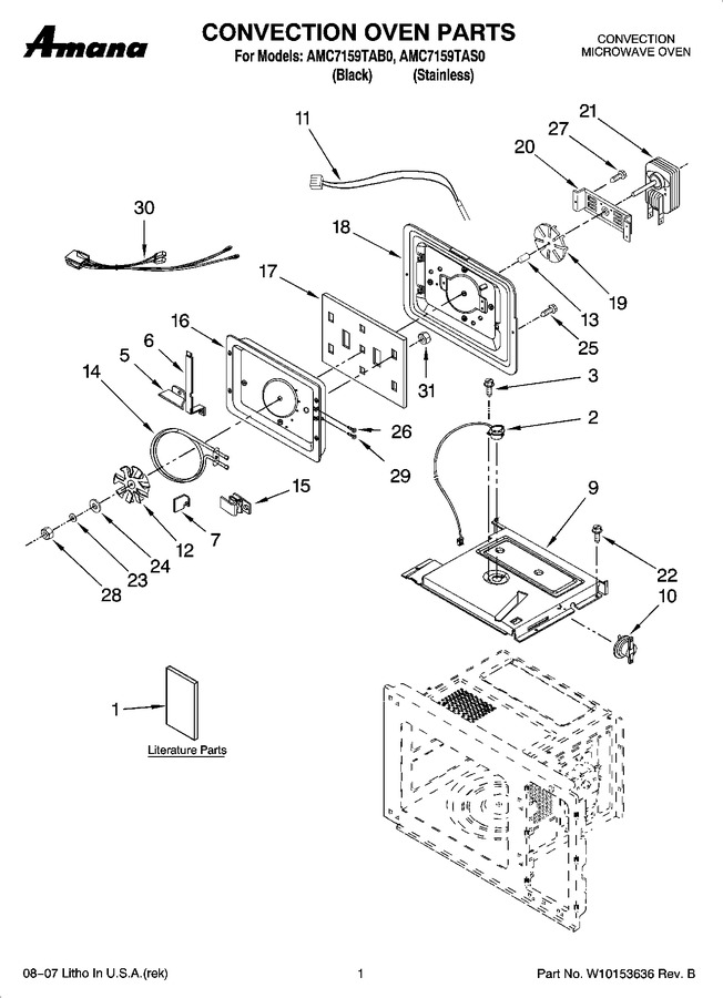 Diagram for AMC7159TAB0