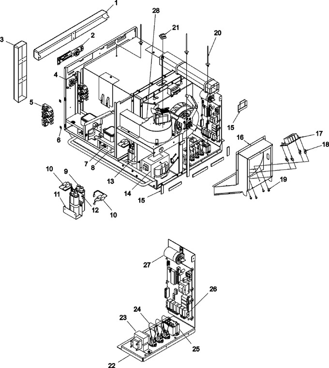 Diagram for AMH202 (BOM: P1331101M)