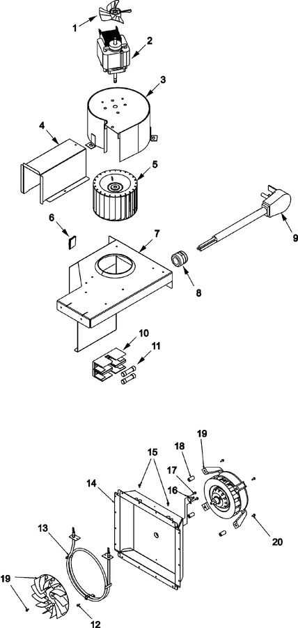 Diagram for AMH202 (BOM: P1331101M)