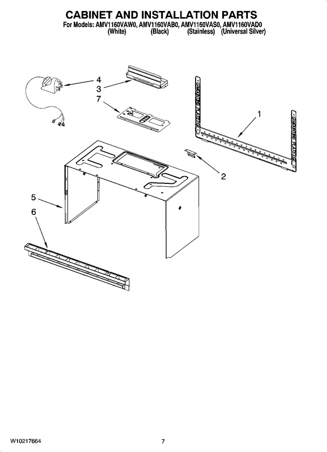 Diagram for AMV1160VAD0