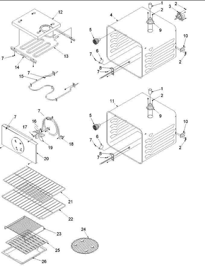 Diagram for AOCD2770WW (BOM: P1132359NWW)