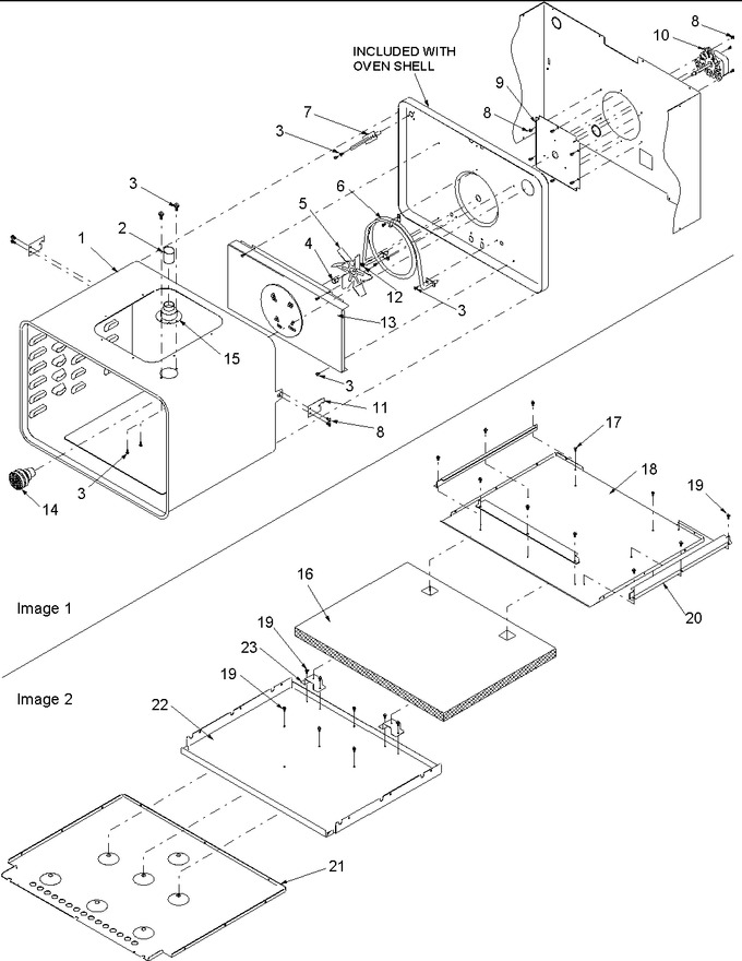 Diagram for AOES3030WW (BOM: P1132347NWW)