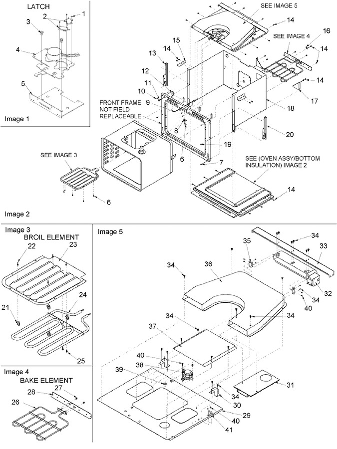 Diagram for AOES3030WW (BOM: P1132379NWW)