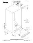 Diagram for 01 - Cabinet Parts