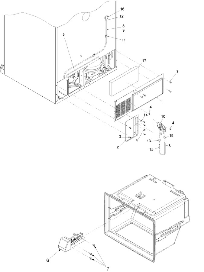 Diagram for ARB194RCW (BOM: PARB194RCW0)
