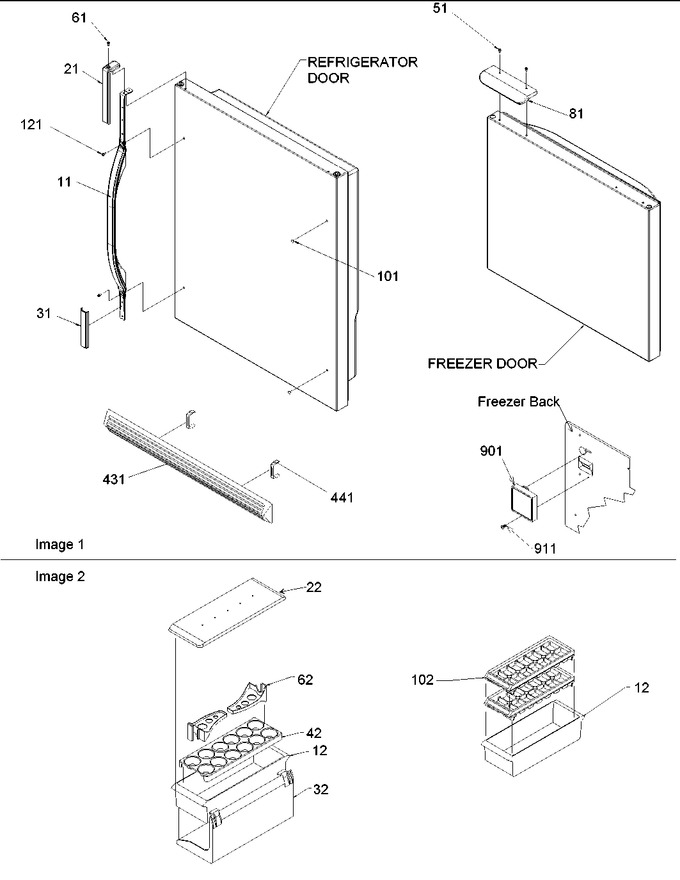 Diagram for ARB2107AW (BOM: PARB2107AW2)