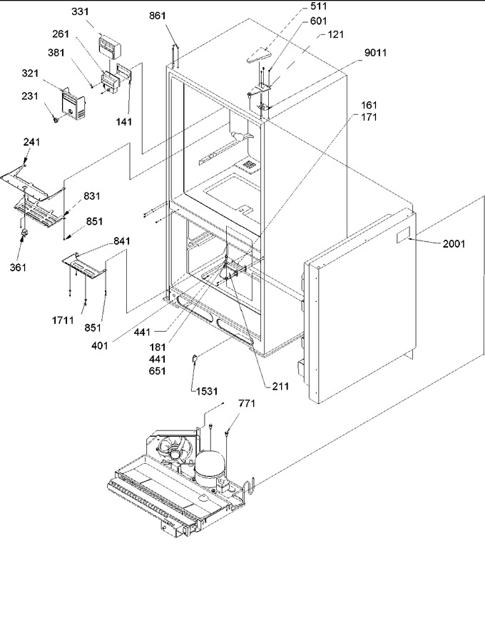 Diagram for ARB2117AB (BOM: PARB2117AB0)