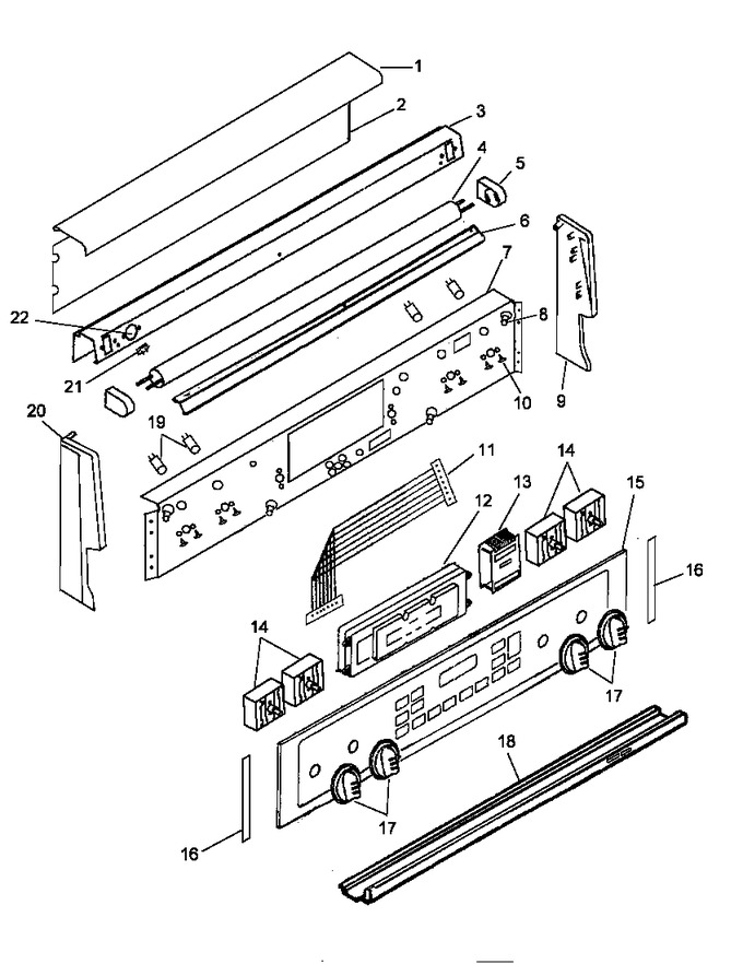 Diagram for ARC700E (BOM: P1142698N E)