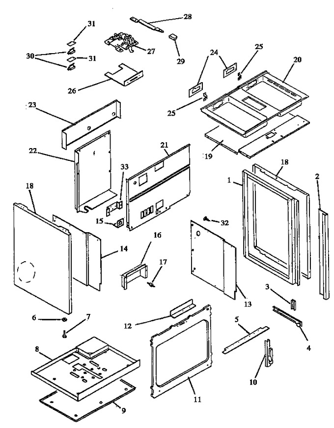 Diagram for ARDS800WW (BOM: P1131920NWW)