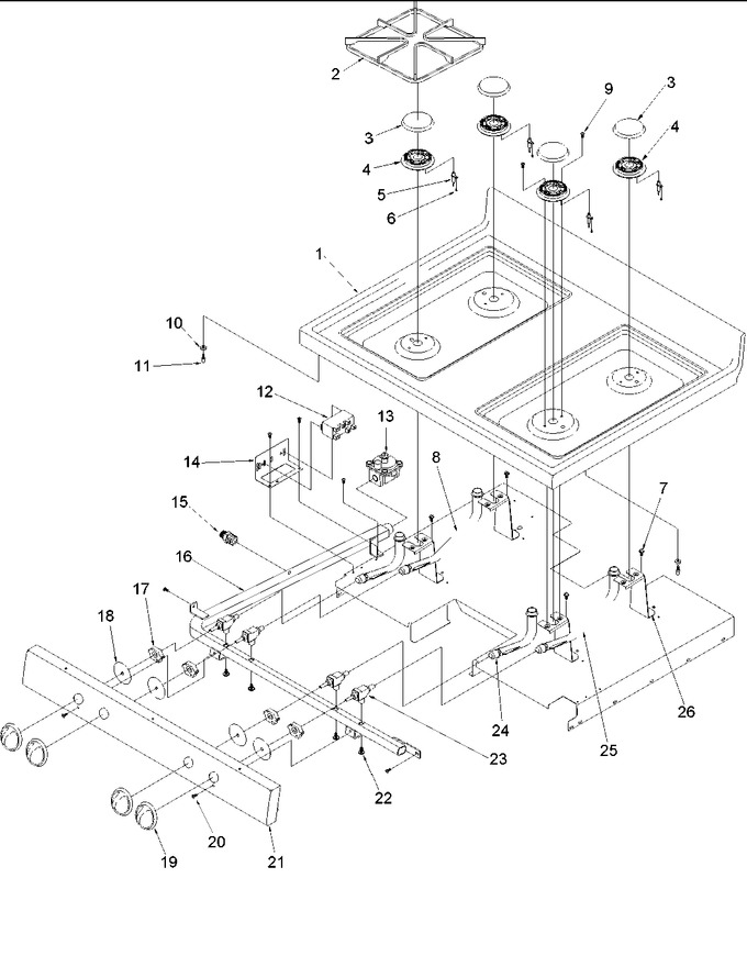 Diagram for ARG7102W (BOM: P1143347N W)