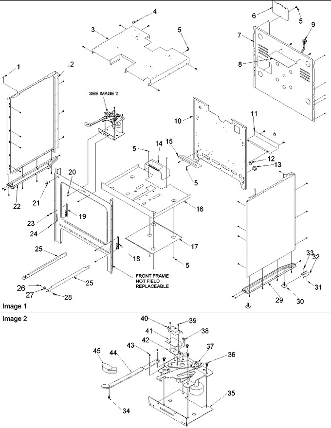 Diagram for ARG7302WW (BOM: P1143391NWW)
