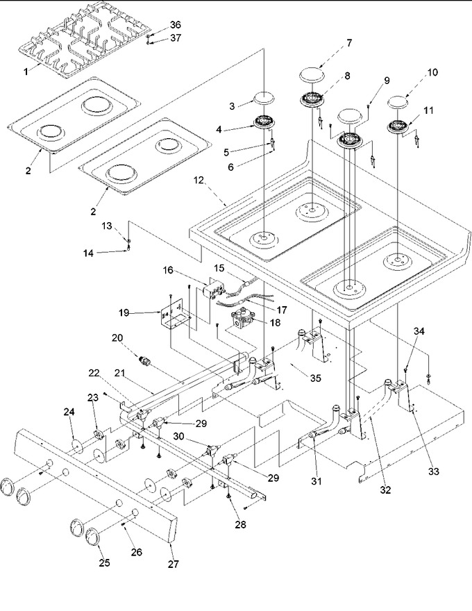 Diagram for ARG7800SS (BOM: P1143385NSS)