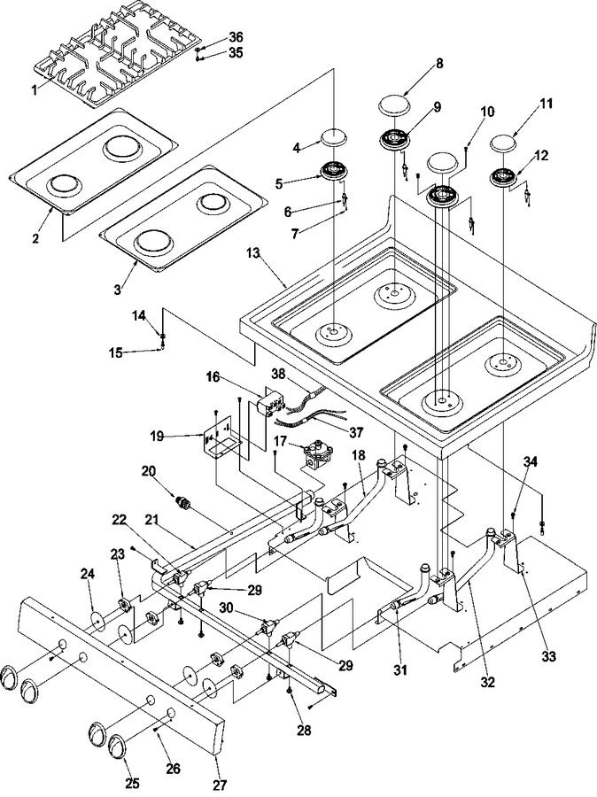Diagram for ARG7800WW (BOM: P1143346NWW)