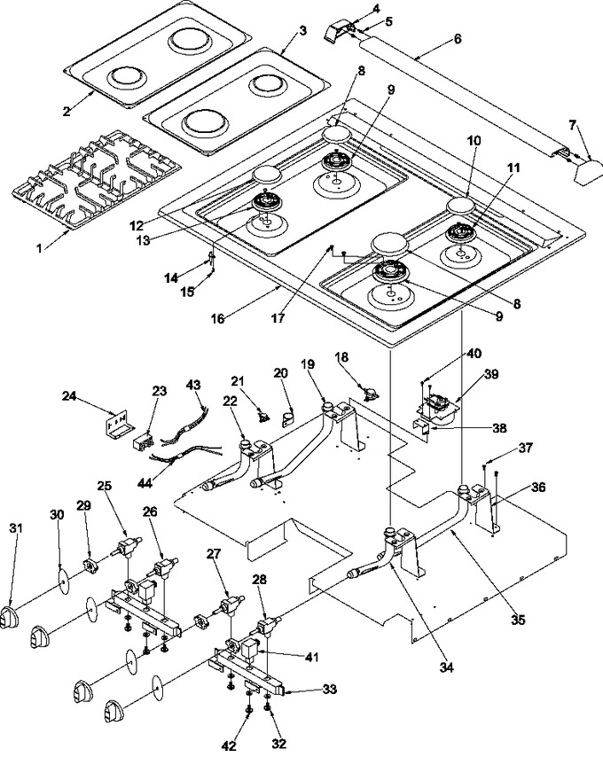 Diagram for ARGS7650E (BOM: P1130761N E)
