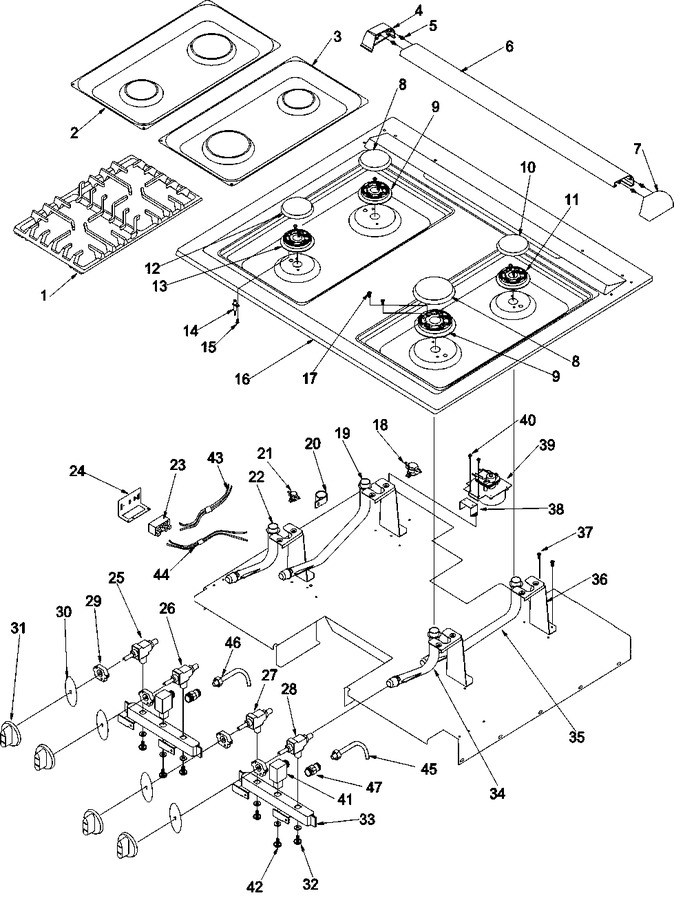 Diagram for ARGS7650WW (BOM: P1130762NWW)