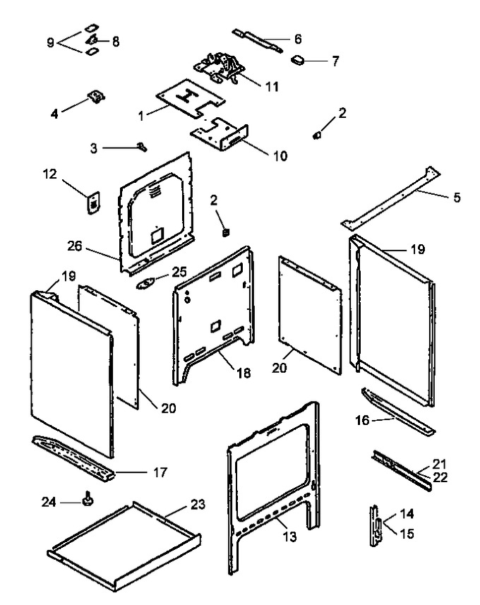 Diagram for ART661E (BOM: P1142629N)