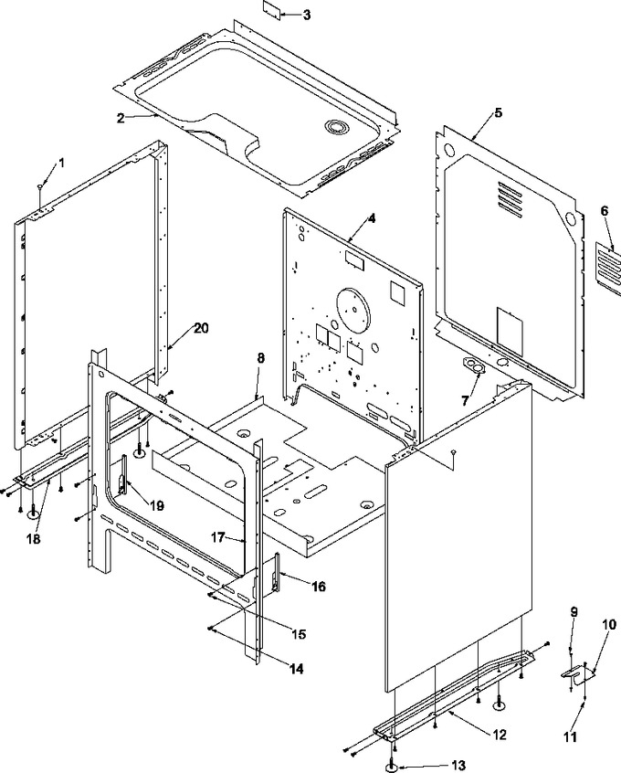 Diagram for ARR3100NW (BOM: P1143494N W)