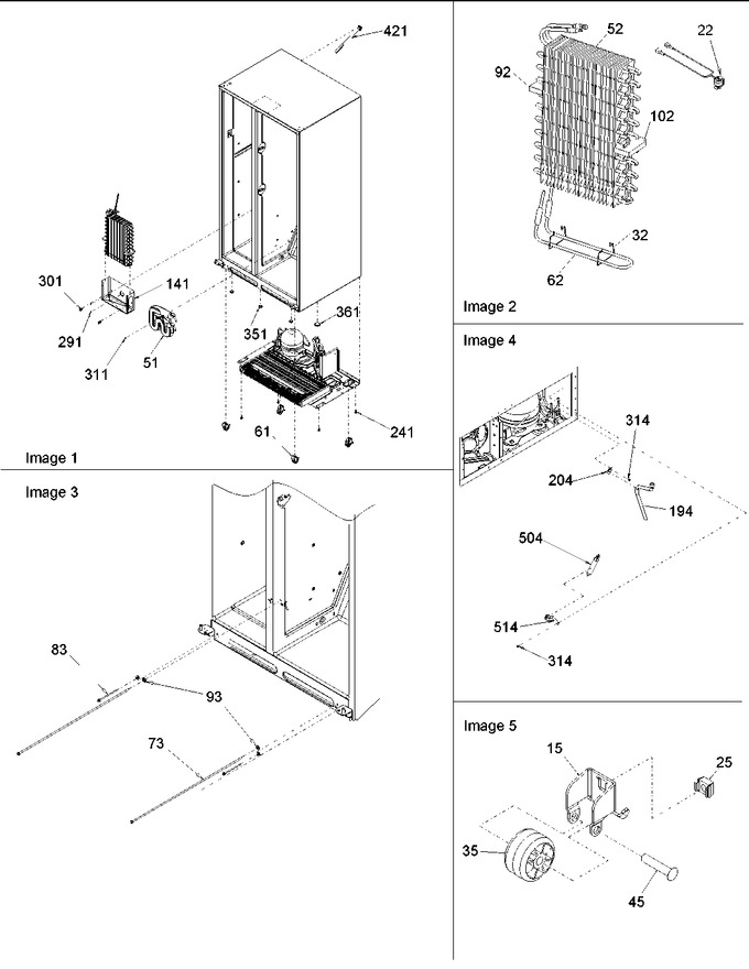 Diagram for ARS2464BW (BOM: PARS2464BW0)