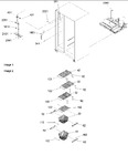 Diagram for 07 - Freezer Shelves & Lights
