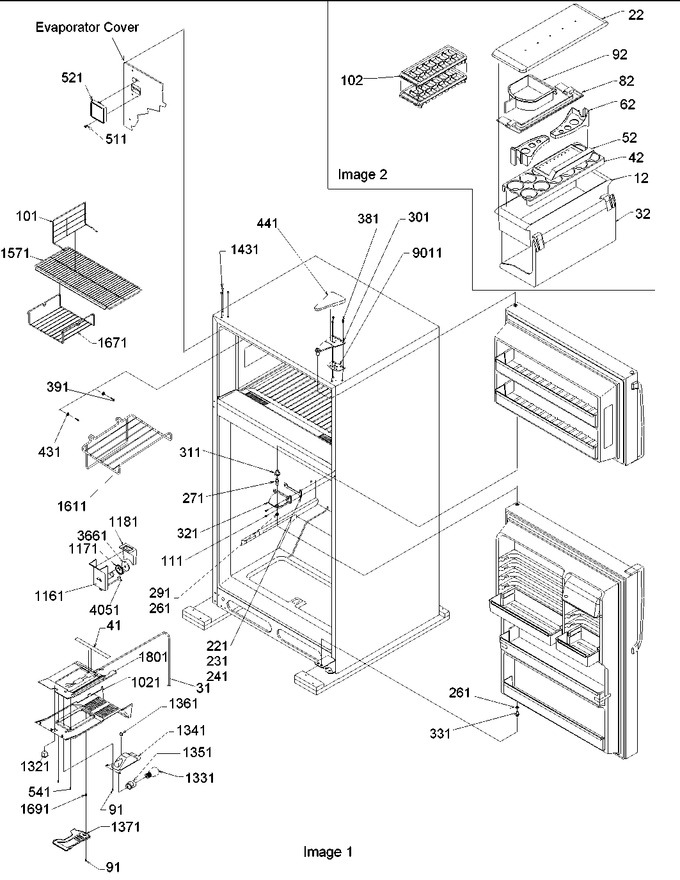 Diagram for ART2127AS (BOM: PART2127AS0)