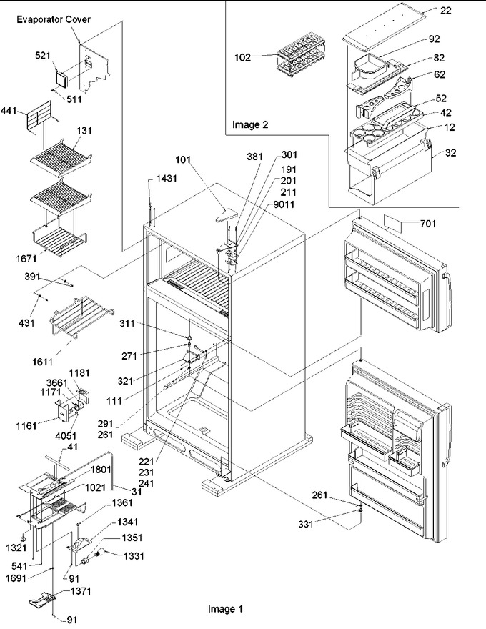 Diagram for ART2527AB (BOM: PART2527AB0)