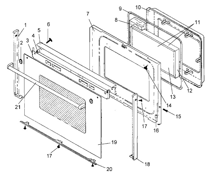 Diagram for ART6100WW (BOM: P1143404NWW)