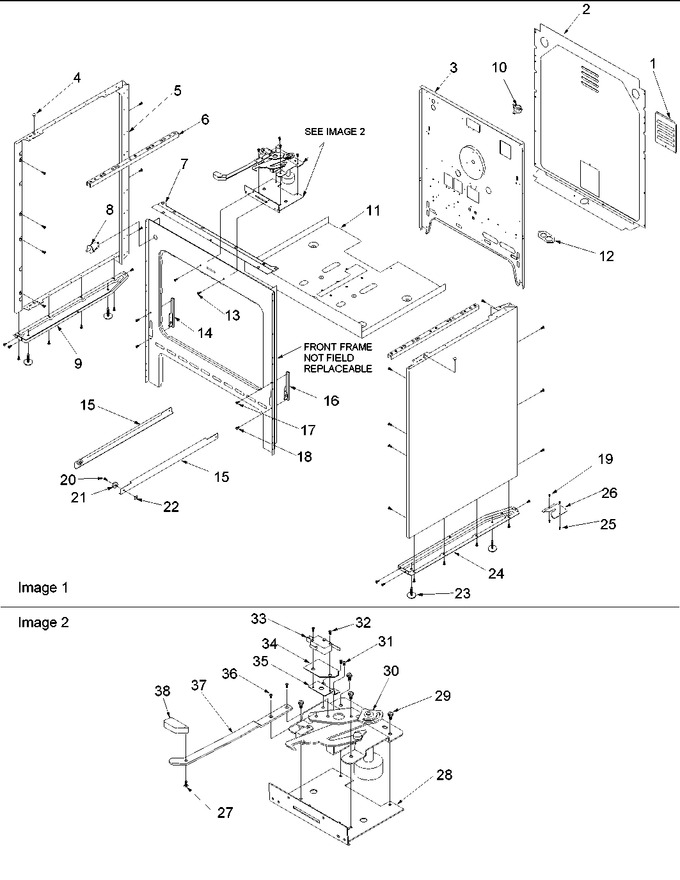Diagram for ART6121WW (BOM: P1143851NWW)