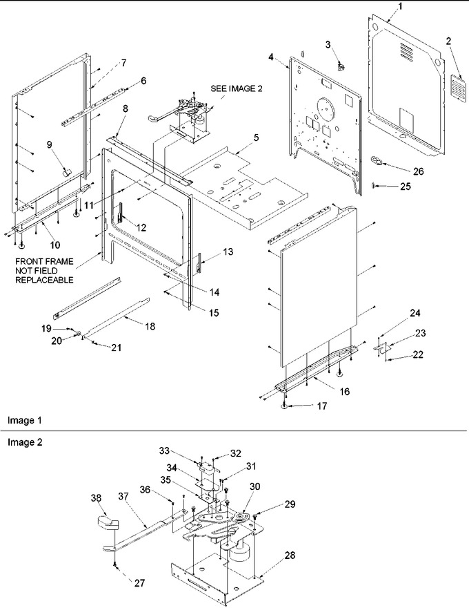 Diagram for ARTC7021W (BOM: P1143814N W)